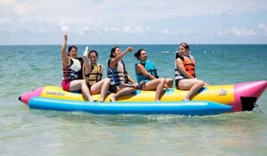 Banana Boat Ride - Musandam City Tour by Dubai Safe Drivers