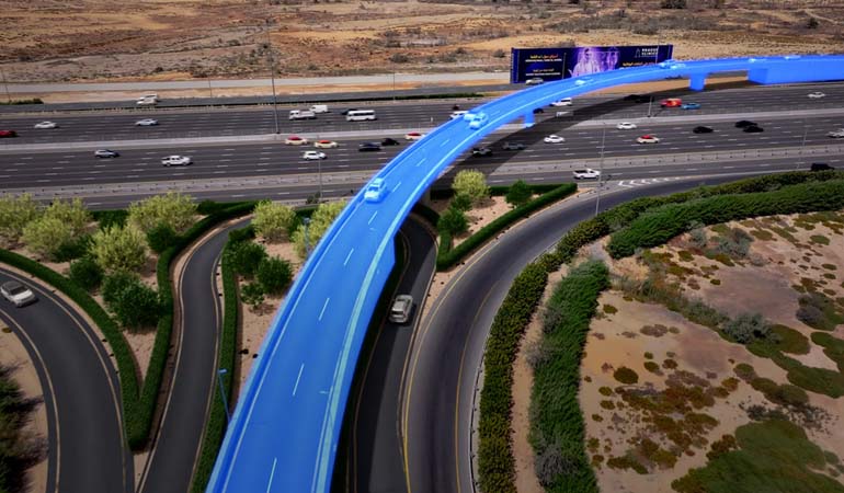 New 700m Bridge in Dubai Improves Traffic Flow - Dubai Traffic
